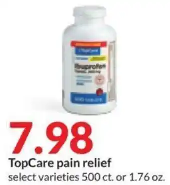 Hy-Vee TopCare pain relief offer