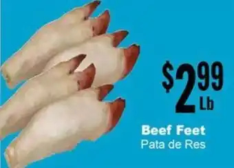 Rancho Markets Beef Feet offer