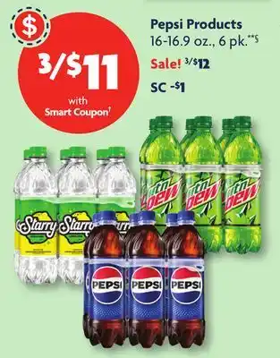 Family Dollar Pepsi products offer
