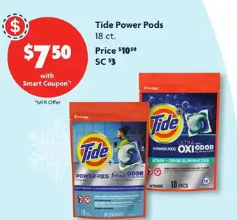 Family Dollar Tide power pods offer