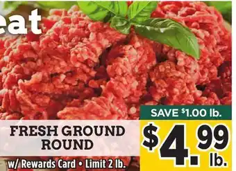 Dearborn Market Fresh ground round offer