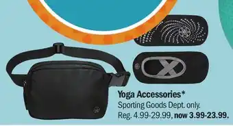 Meijer Yoga accessories offer