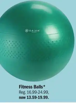 Meijer Fitness balls offer