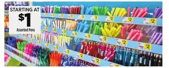Dollar General Assorted pens offer