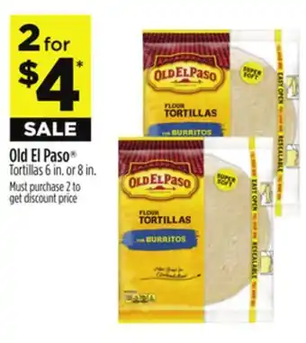 Dollar General Old el paso tortillas offer