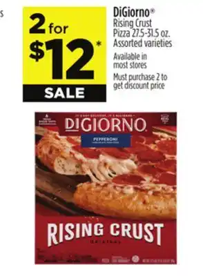 Dollar General Digiorno rising crust pizza offer