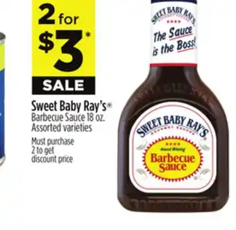 Dollar General Sweet baby ray's barbecue sauce offer