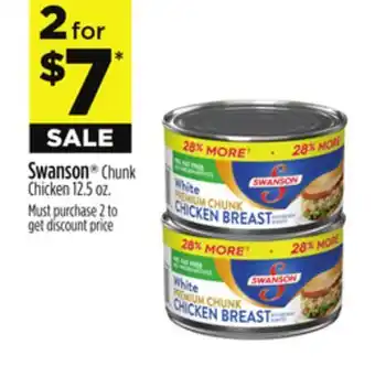 Dollar General Swanson chunk chicken offer