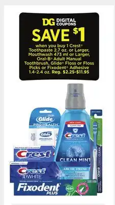 Dollar General Crest offer