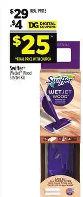 Dollar General Swiffer wetjet offer