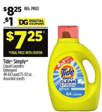 Dollar General Tide offer