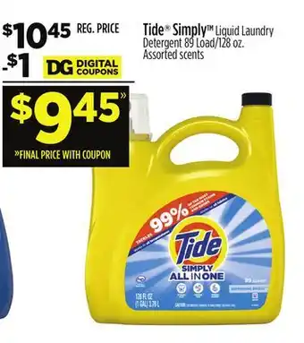 Dollar General Tide simply offer