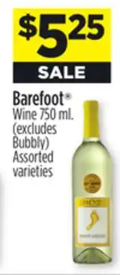 Dollar General Barefoot wine offer