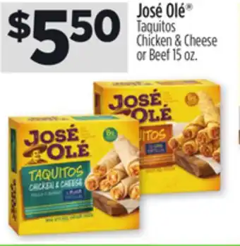Dollar General José olé taquitos chicken & cheese offer