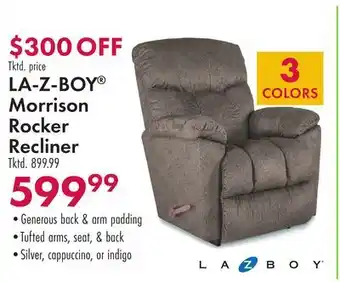 Boscov's La-z-boy morrison rocker recliner offer