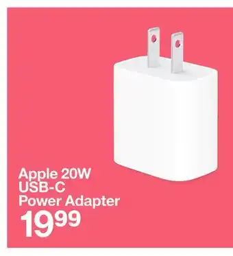 Target Apple 20w usb-c power adapter offer