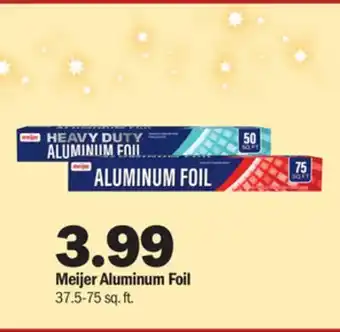 Meijer Meijer aluminum foil offer