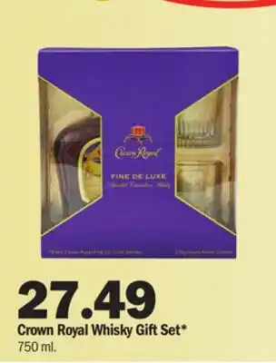 Meijer Crown royal whisky gift set offer