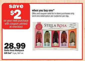 Meijer Stella rosa multipack gift set offer