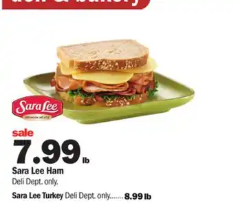 Meijer Sara lee ham offer