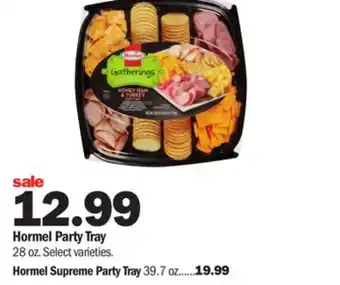 Meijer Hormel party tray offer