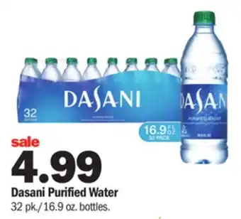 Meijer Dasani purified water offer
