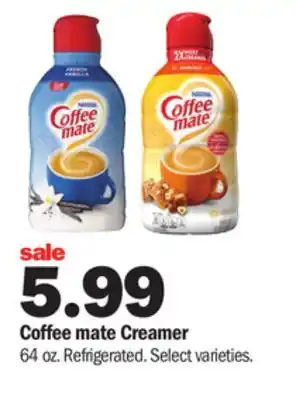 Meijer Coffee mate creamer offer