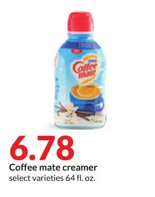Hy-Vee Coffee mate creamer offer
