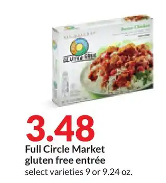 Hy-Vee Full circle market gluten free entrée offer