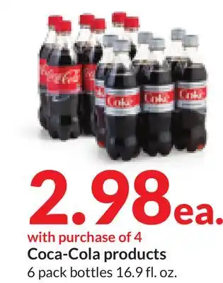 Hy-Vee Coca-cola products offer