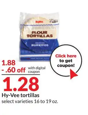 Hy-Vee Hy-vee tortillas offer