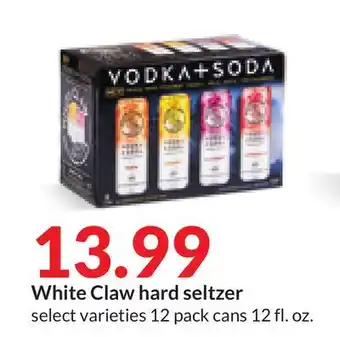 Hy-Vee White claw hard seltzer offer