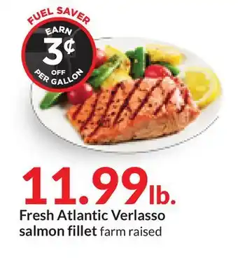 Hy-Vee Fresh atlantic verlasso salmon fillet offer