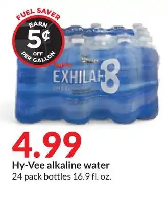 Hy-Vee Hy-vee alkaline water offer