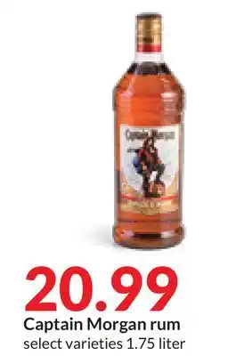 Hy-Vee Captain morgan rum offer