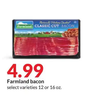 Hy-Vee Farmland bacon offer
