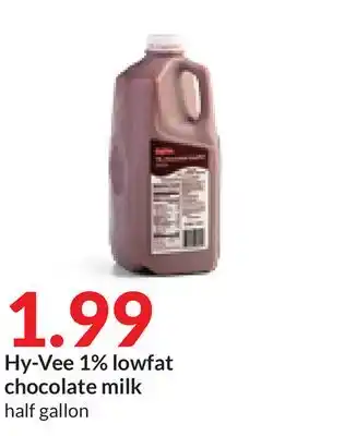Hy-Vee Hy-vee 1% lowfat chocolate milk offer