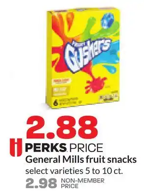 Hy-Vee General mills fruit snacks offer