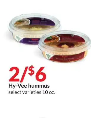 Hy-Vee Hy-vee hummus offer