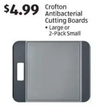 Aldi Crofton Antibacterial Cutting Boards offer