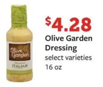 Fareway Olive Garden Dressing offer