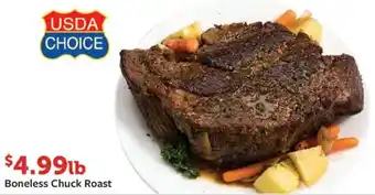 Fareway Boneless Chuck Roast offer