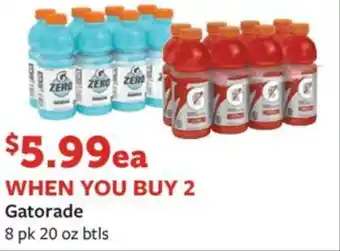 Fareway Gatorade offer