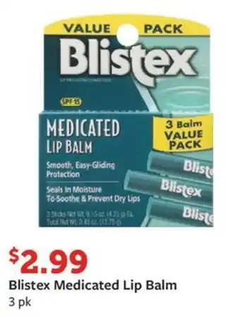 Fareway Blistex Medicated Lip Balm offer