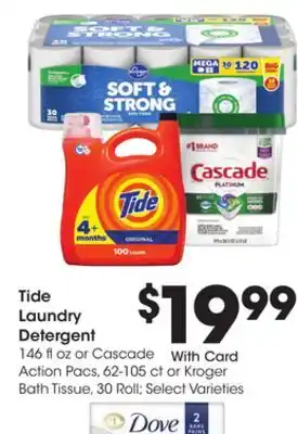 Ralphs Tide laundry detergent offer