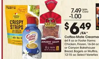 Ralphs Coffee-mate creamer offer