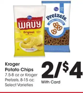 Ralphs Kroger potato chips offer