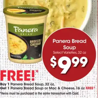 Ralphs Panera bread soup offer