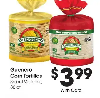 Ralphs Guerrero corn tortillas offer