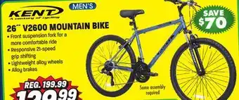 Big 5 Kent men's 26 v2600 mountain bike offer